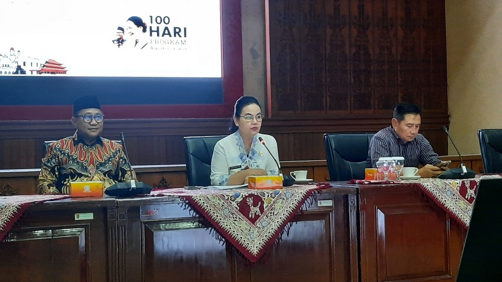 100 Hari Kerja Agustina-Iswar sebagai Wali Kota dan Wakil Wali Kota Semarang, Berikut Capaiannya 