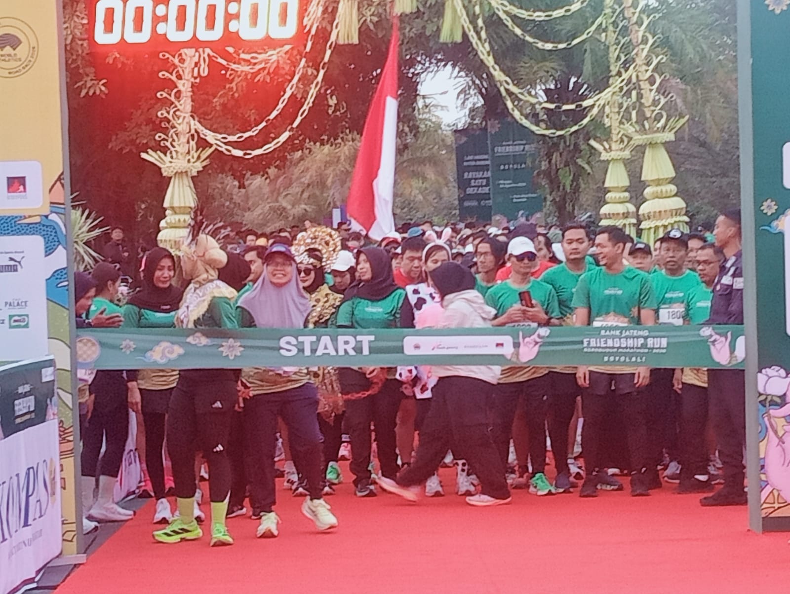 Ajang Pemanasan, Ribuan Pelari Ambil Bagian di Bank Jateng Friendship Run Boyolali 2026