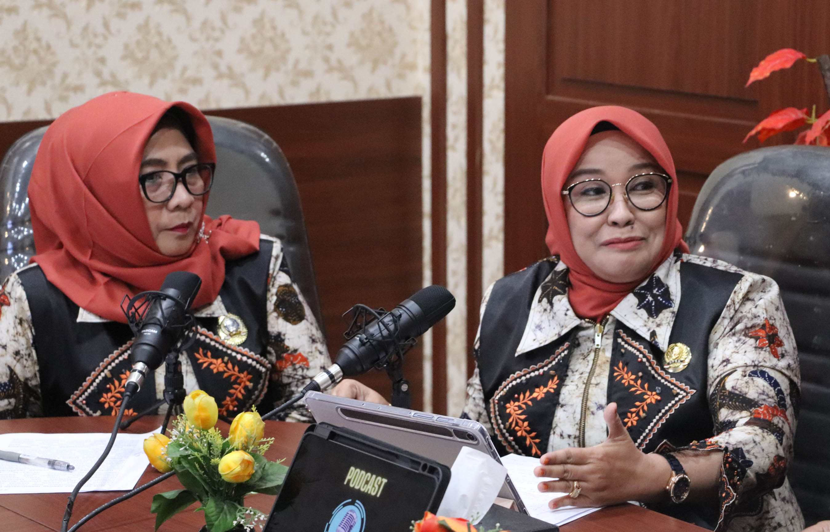 Duo Srikandi DPRD Kota Tegal Dukung Penguatan Kelembagaan Posyandu