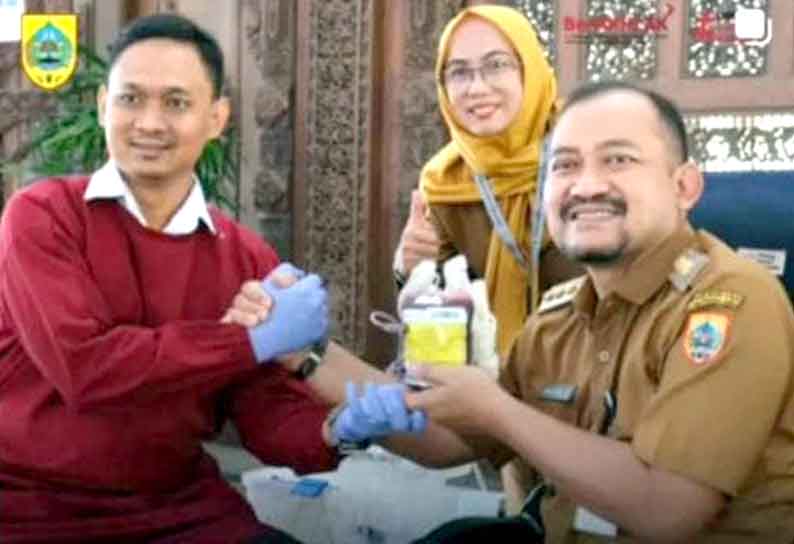 HUT ke-54 Korpri di Pemalang, 109 Kantong Darah Terkumpul