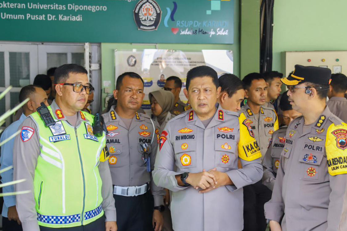 Tinjau Korban Laka Bus di Tol Krapyak, Kapolda Jateng Imbau Pengendara Manfaatkan Rest Area