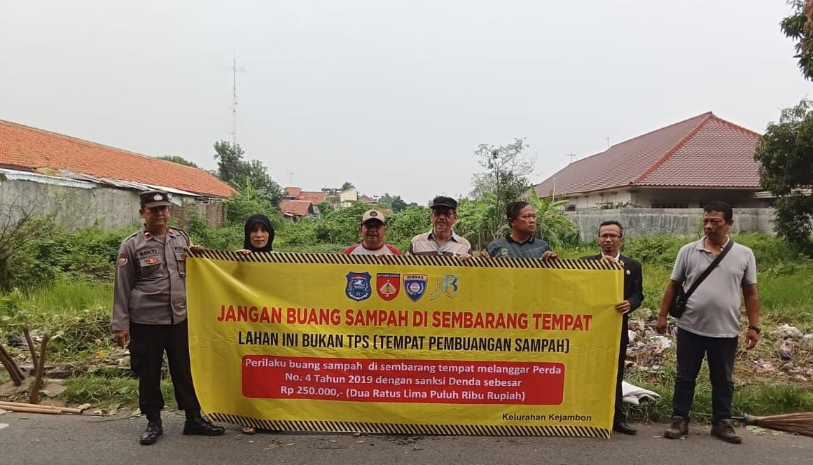 TPS Liar Kejambon Ditutup, Buang Sampah Sembarangan Bisa Kena Denda