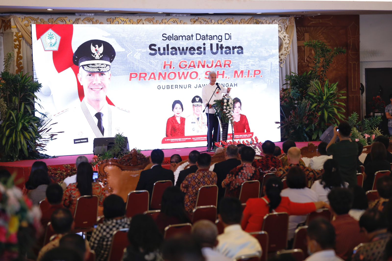 Bertemu Tokoh Agama Sulut, Ganjar; Kita Harus Contoh Kerukunan Beragama Sulawesi Utara