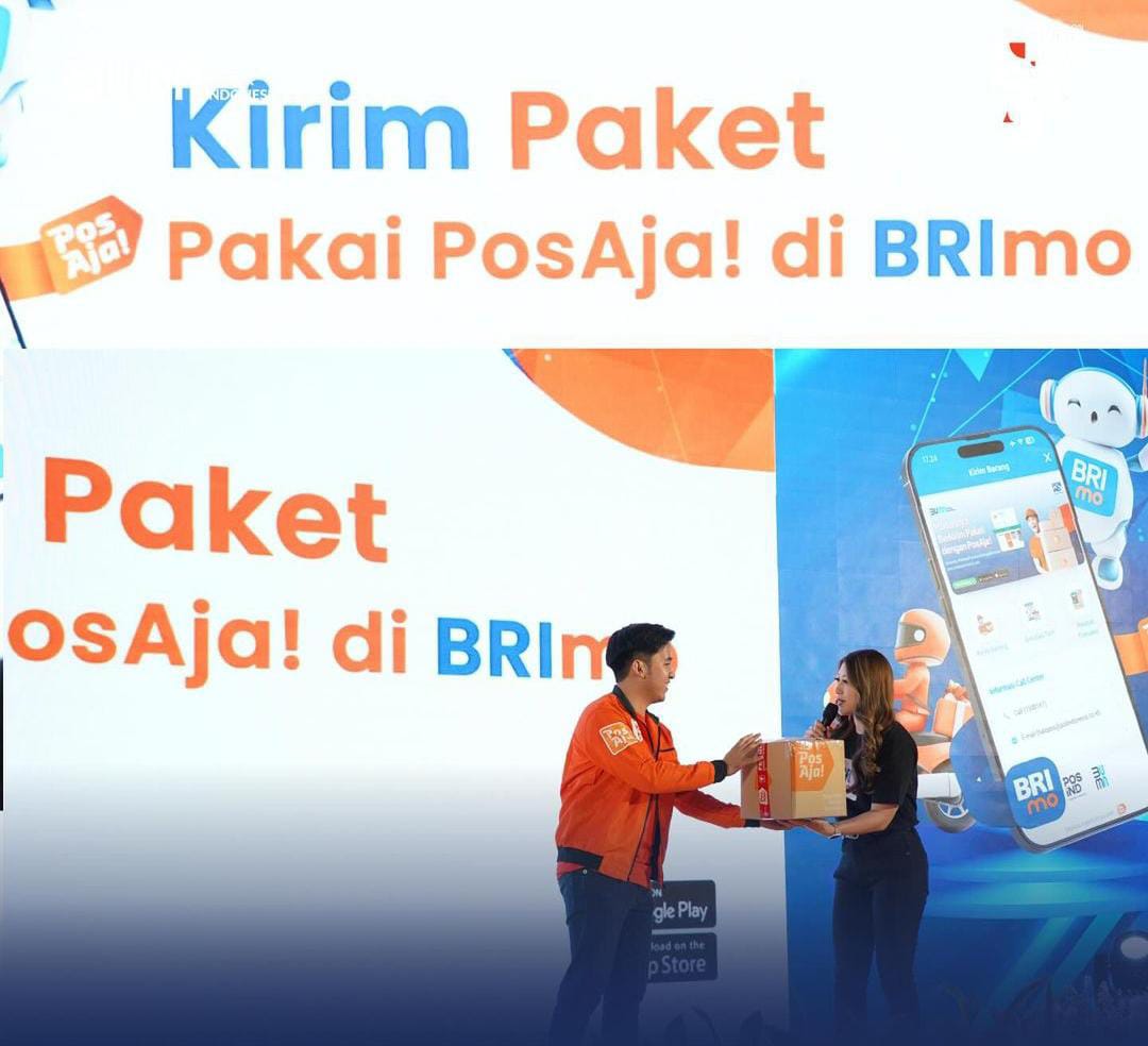 Gandeng PT Pos Indonesia, BRI Luncurkan Fitur Kirim Barang BRImo  