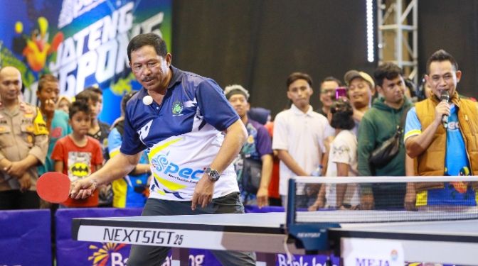 1.144 Atlet Tenis Meja Ramaikan Specta Jateng Pingpong 2024