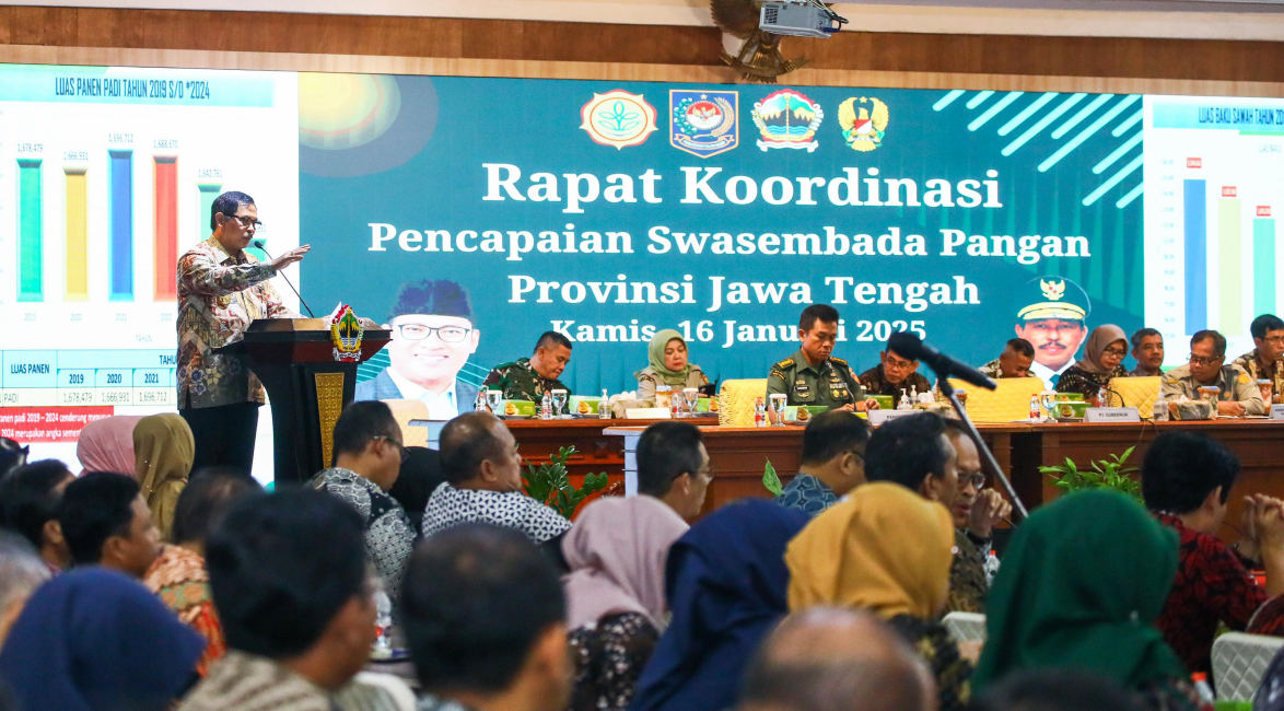 Nana Optimis Produksi Padi Jateng Capai 11,8 Juta Ton pada 2025