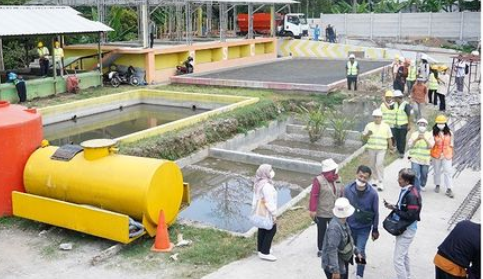 Sambut Hari Habitat Sedunia, USAID IUWASH Tangguh Berkunjung ke Instalasi Pengelolaan Lumpur Tinja Salatiga