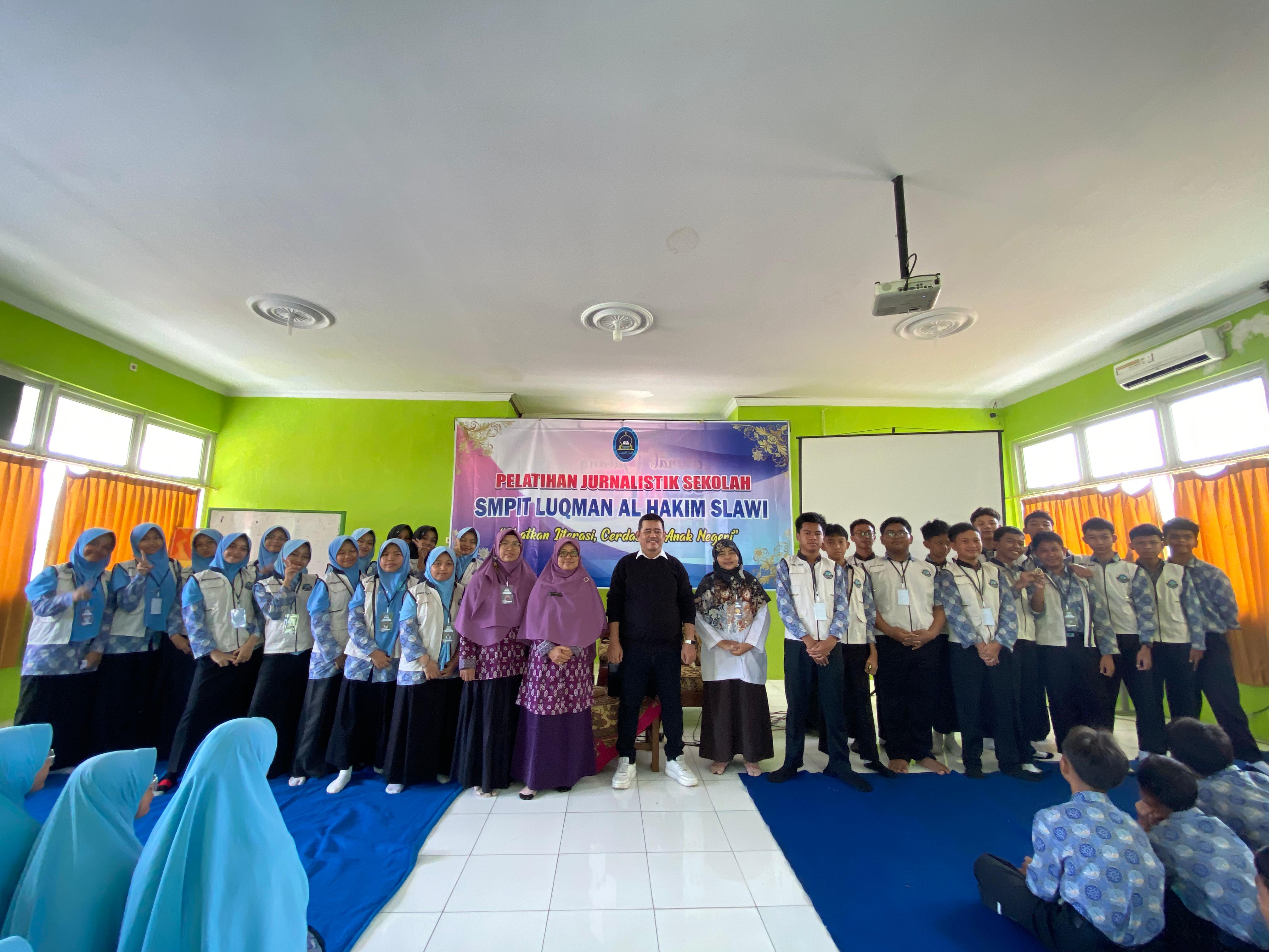 SMPIT LH Slawi Gelar Pelatihan Jurnalistik Sekolah
