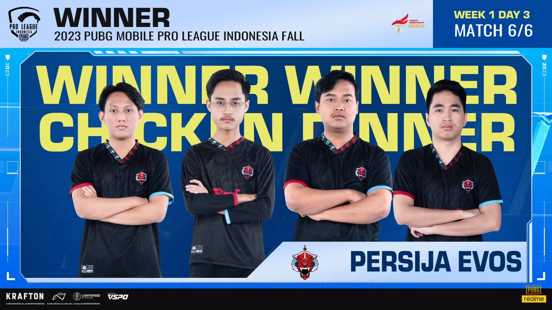 Persija Evos Esports Tampil Menggila! Ini Hasil Day 3 Week 1 PMPL ID Fall 2023