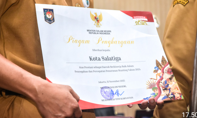 Salatiga Terima Tiga Penghargaan Kesehatan Nasional