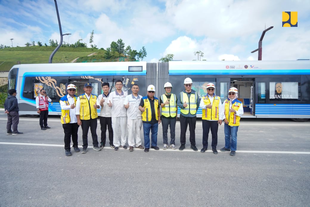 Kereta Otonom IKN Bisa Angkut 300 Penumpang, Siap Digunakan HUT ke-79 RI