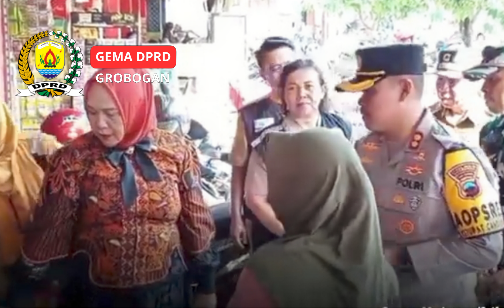 Jelang IdulFitri 2026, Ketua DPRD Grobogan Turut Pantau Harga Sembako di Pasar Tradisional