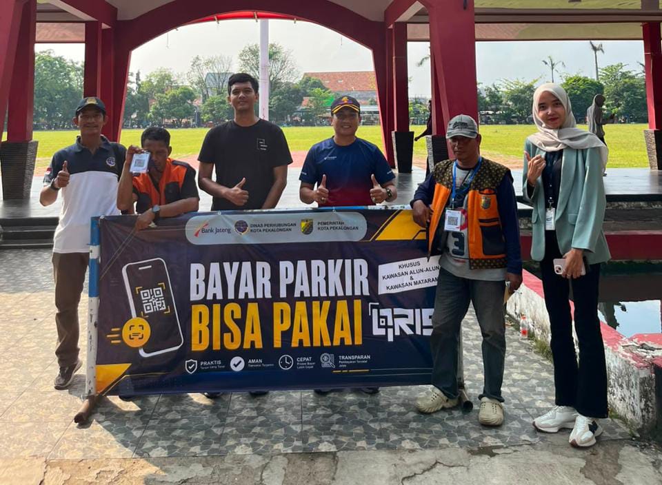 QRIS Parkir Kota Pekalongan Diuji, Dishub Sebut Kendala Lapangan