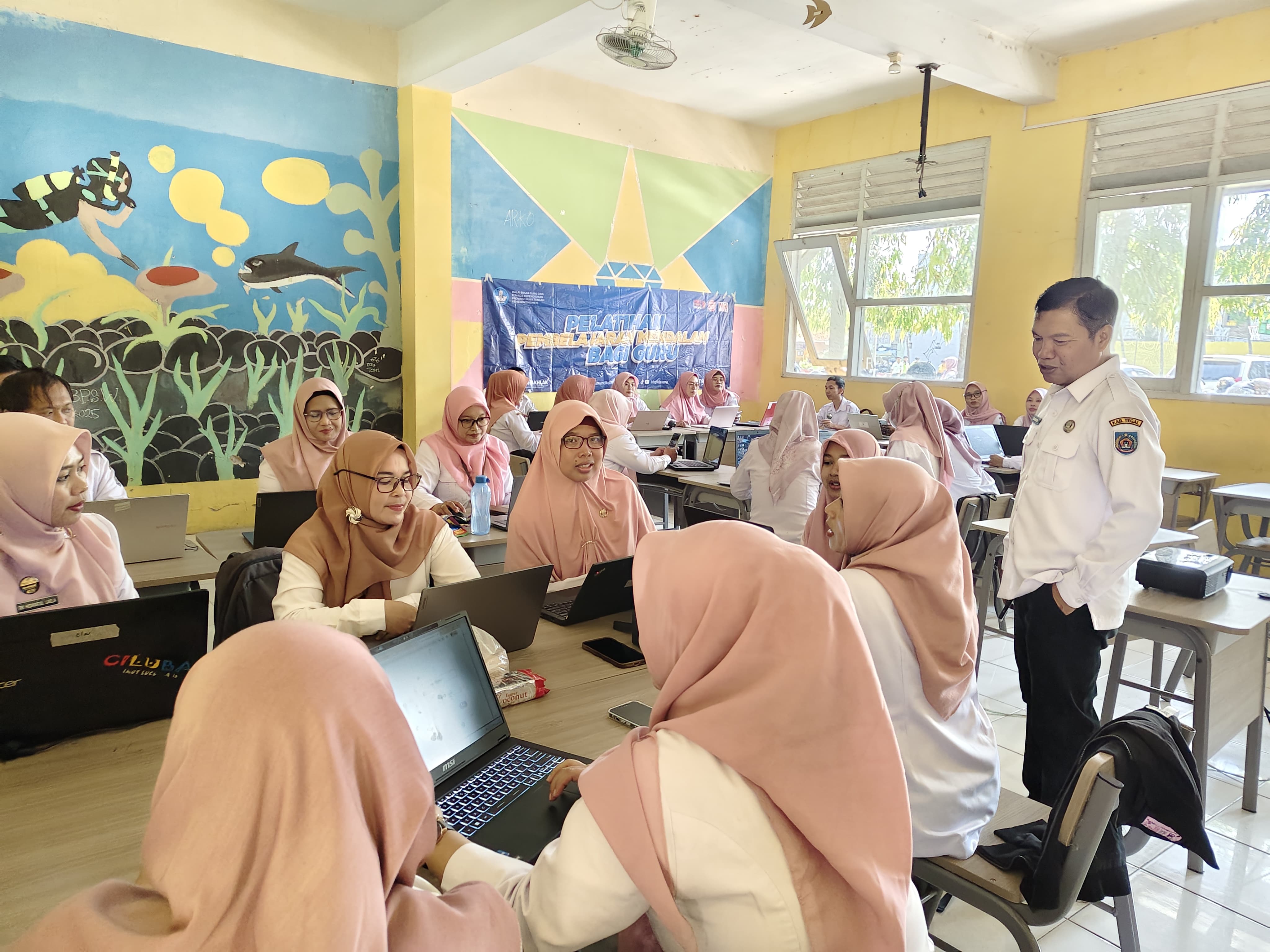 Dinas Dikbud Kabupaten Tegal Gelar Pelatihan Mendalam bagi Kepala Sekolah dan Guru  ‎