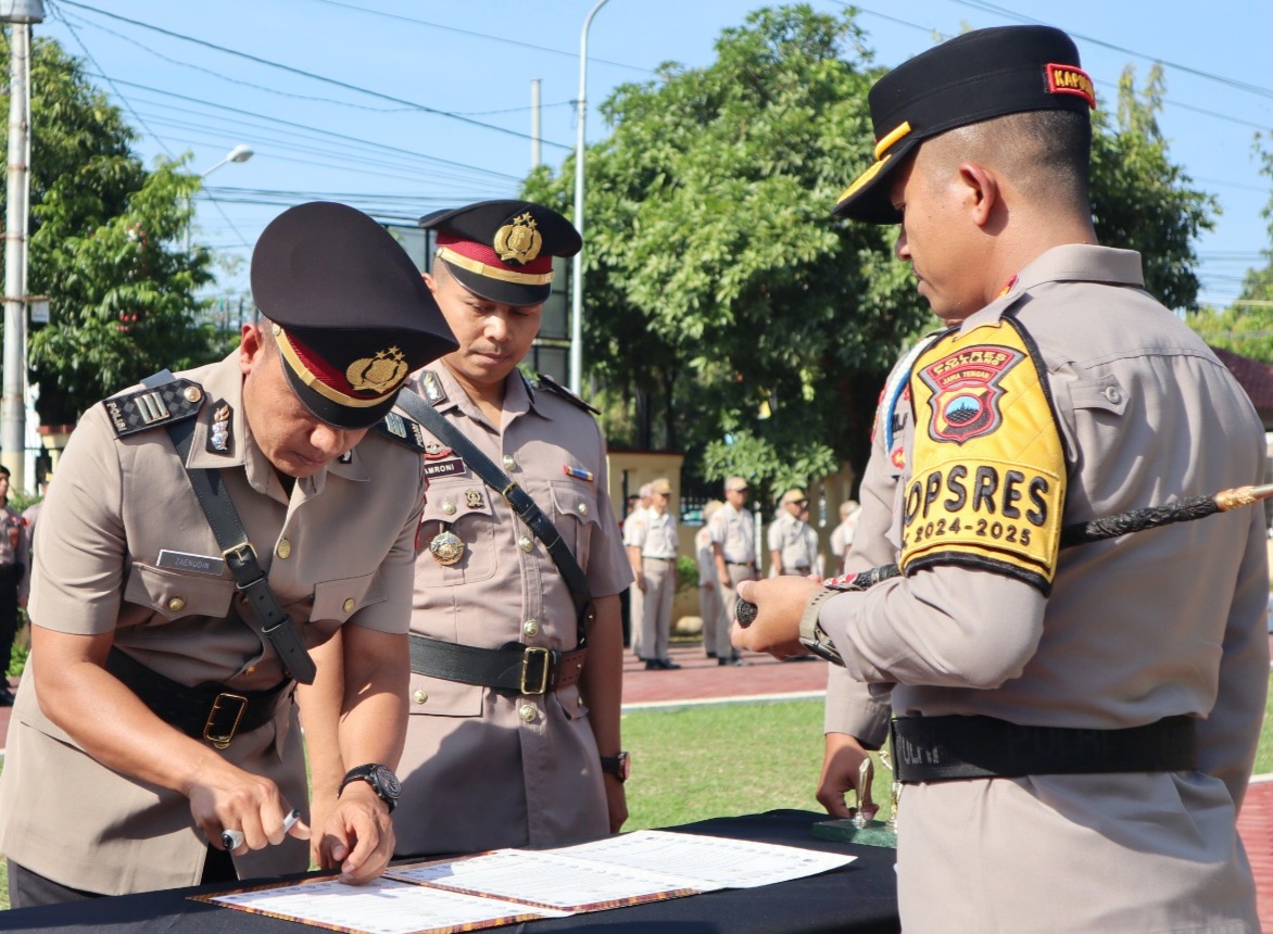 Sertijab Kapolsek Petarukan Polres Pemalang 