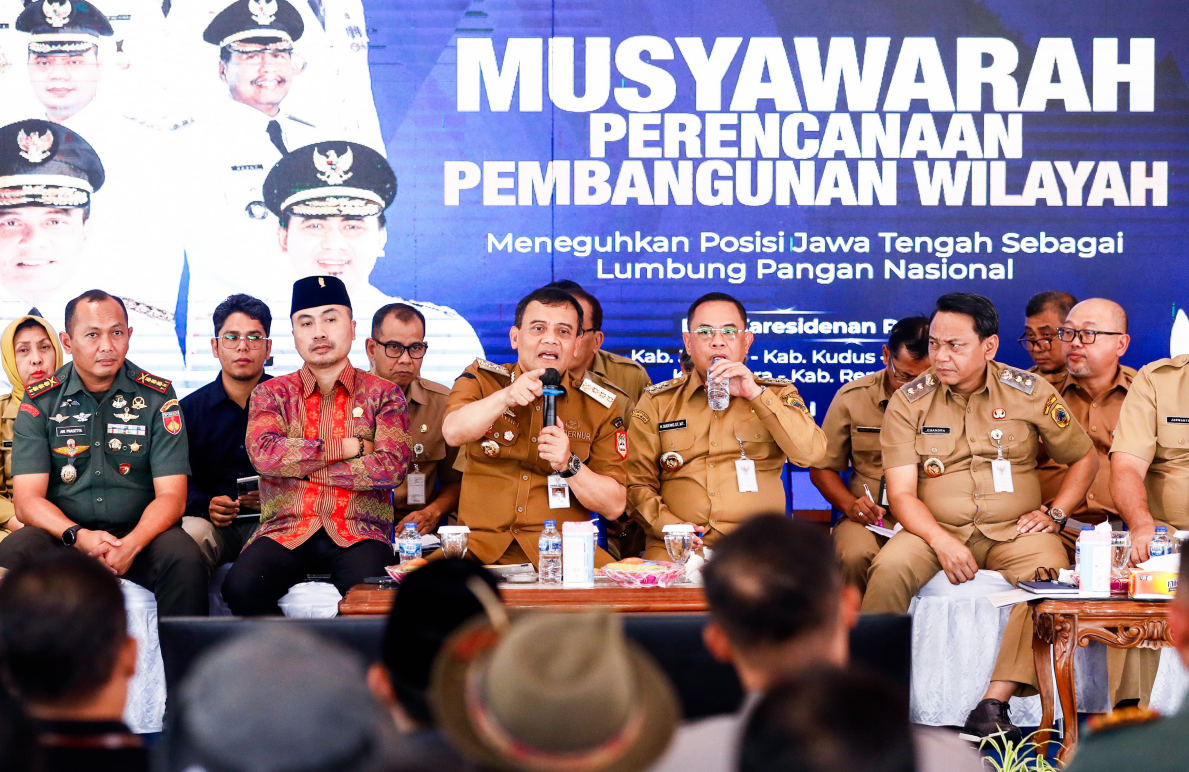 Musrenbang Pertama, Gubernur Ahmad Luthfi dan Para Bupati Kompak Perkuat Ketahanan Pangan Nasional