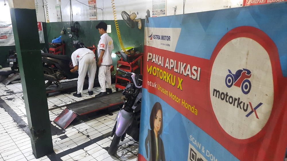 Dalam Satu Genggaman, MotorkuX Permudah Pengendara Cari AHASS Terdekat dan Booking Service
