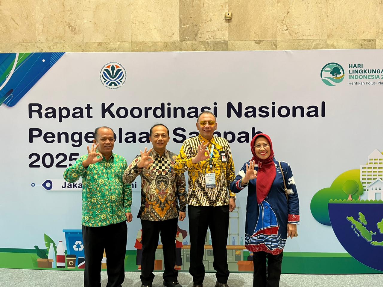 Wali Kota Tegal Hadiri Rakornas Persampahan