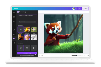 Cara Menggunakan AI di Canva untuk Mengubah Teks ke Gambar
