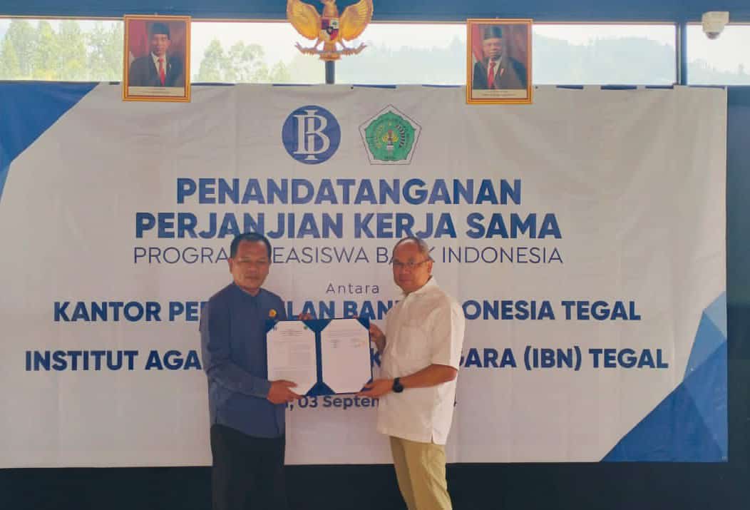 Program Beasiswa, IBN Tegal Kerja Sama dengan Bank 