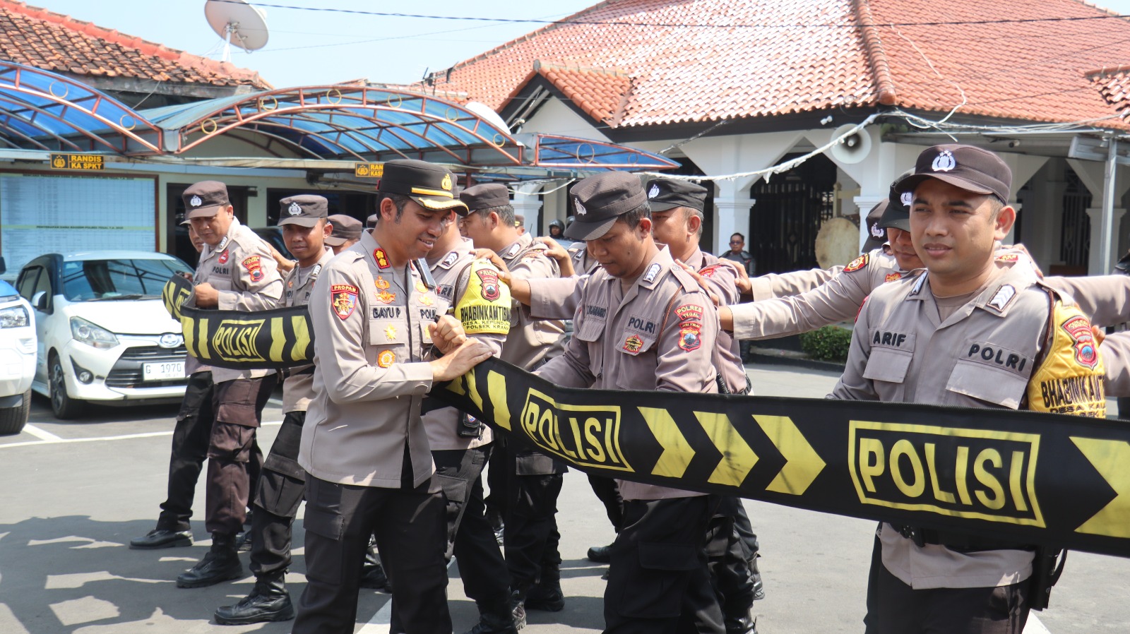 Polres Tegal Tingkatkan Kemampuan Personel Hadapi Massa