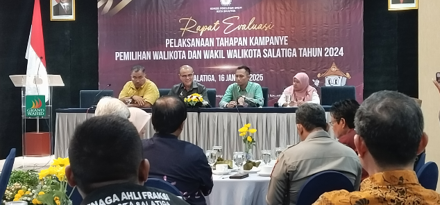 Evaluasi Pilkada Salatiga: Pelanggaran Pilkada Terbanyak Paslon Robby-Nina, Dana Pemilu Terkecil Rama-Yuni 