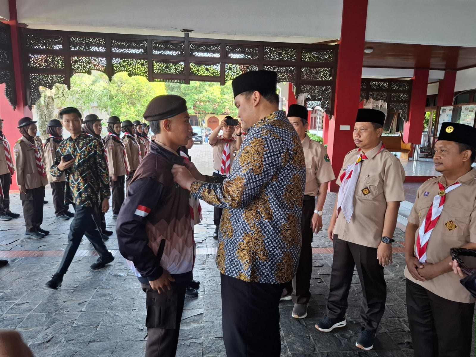 Kontingen Jepara Wakili Bumi Kartini di Ajang Kemah Internasional Pandu Ma’arif NU