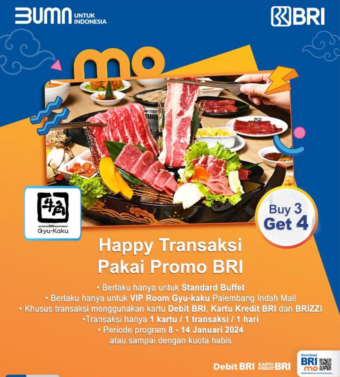 Pakai Promo BRI Transaksi  Jadi Happy 