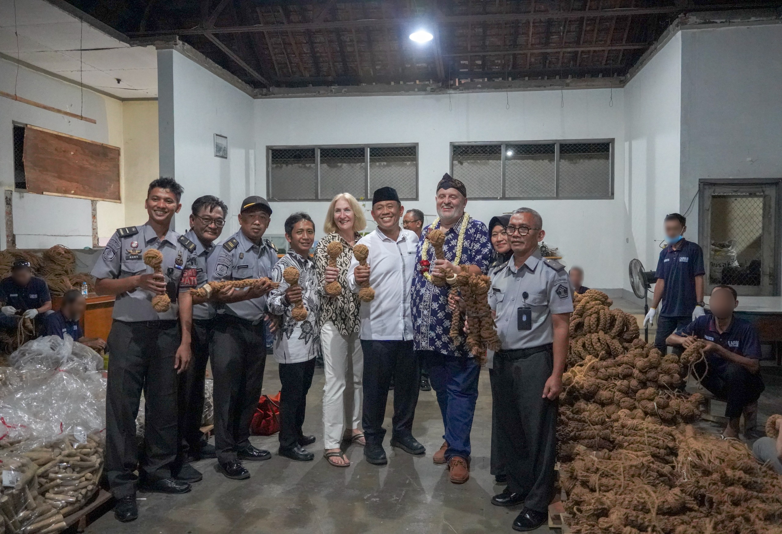 Di Balik Kokohnya Tembok Penjara Lapas Sragen, Napi Sukses Ekspor kerajinan Tangan