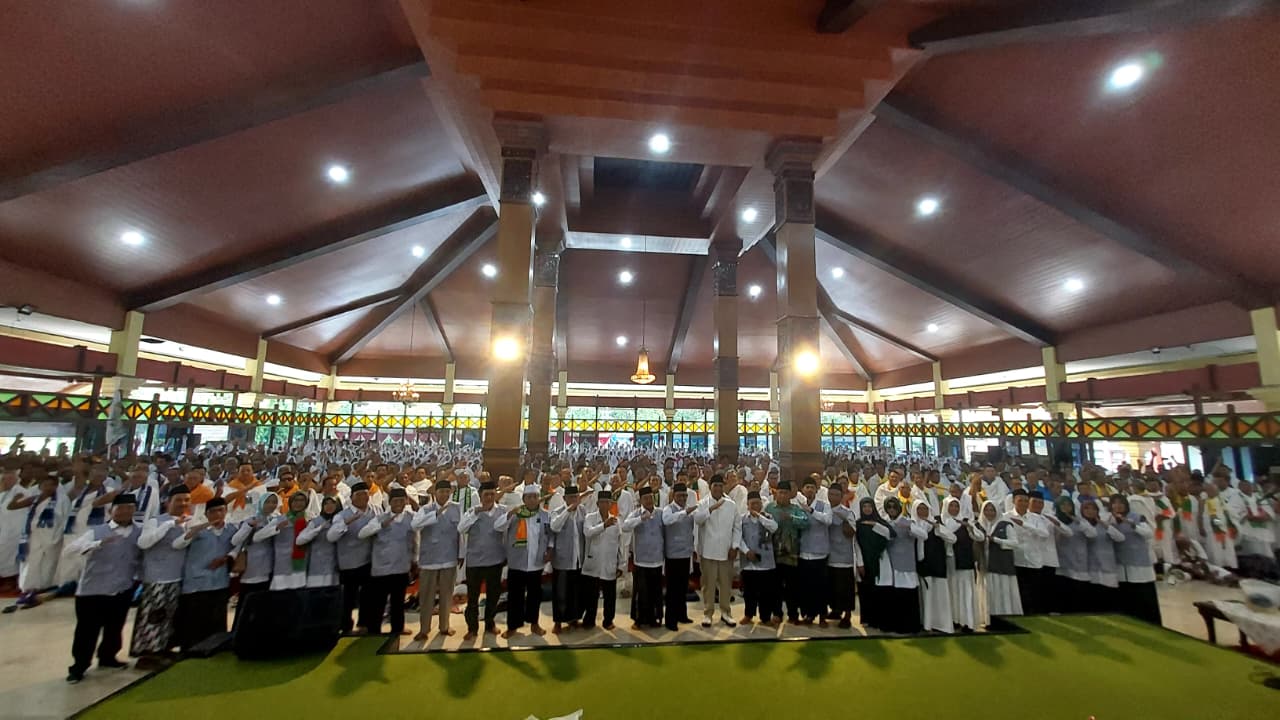 1.311 Calon Haji Tegal Ikuti Manasik Akbar, Disimulasikan Seperti di Tanah Suci