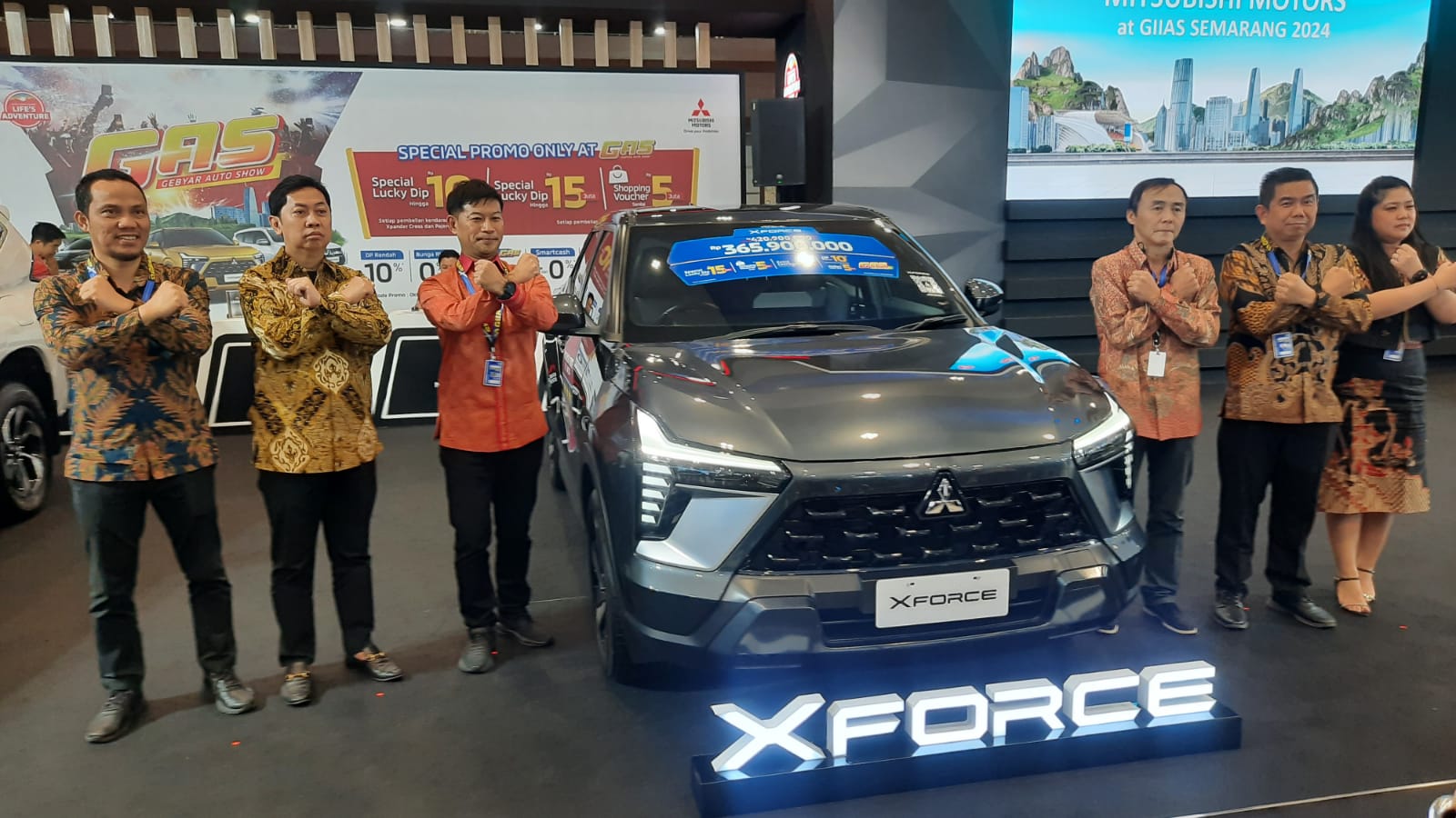 Selama GIIAS Semarang 2024, Diskon Hingga Rp50 Juta untuk Pembelian Mitsubishi XForce 