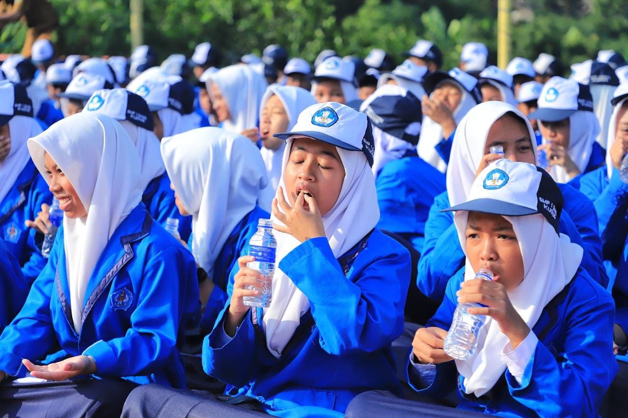 Kurangi Gawai dan Jaga Kesehatan, Pesan Bupati Samani kepada Pelajar di Kudus