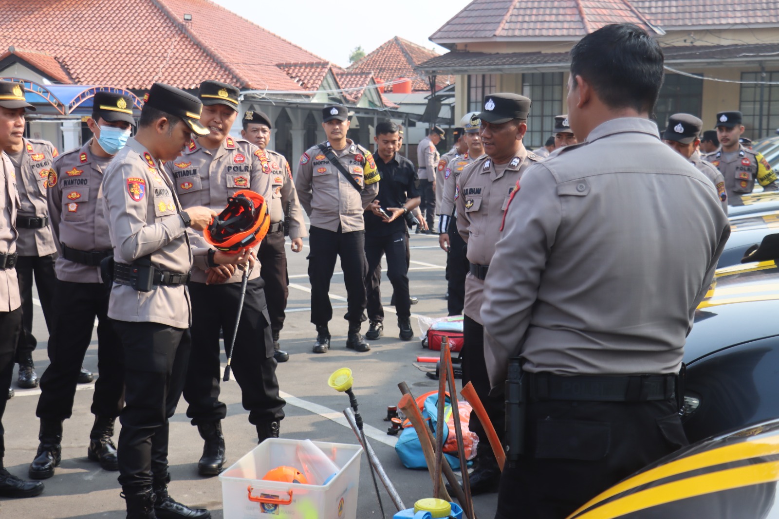 Apel Siaga Polres Tegal Perkuat Kesiapan Antisipasi Karhutla  