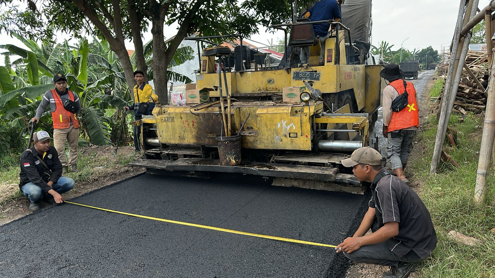 Jalan Bedug–Grobog Kulon Sudah Mulus, Warga Apresiasi Kinerja Pemkab Tegal ‎