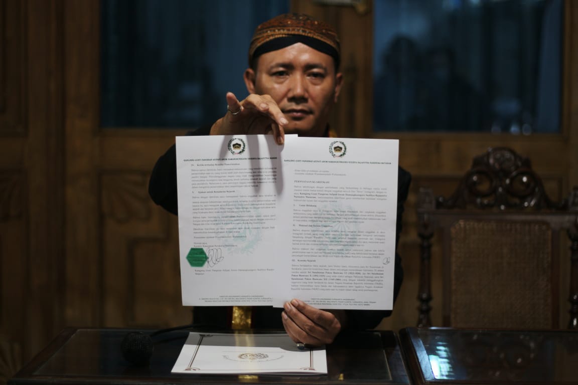 Keraton Solo Klarifikasi Pernyataan Putra Mahkota 