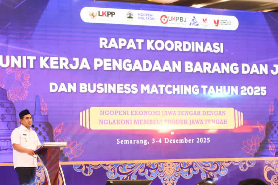 Pemprov Jateng Tekankan Percepatan Pengadaan Barang dan Jasa APBD 2026