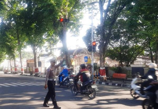 Satlantas Polres Grobogan Gencarkan Sosialisasi, Banyak Pengguna Jalan Belum Tahu Fungsi Pelican Crossing