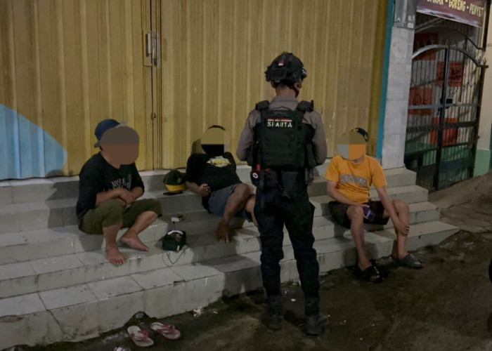 Gelar Pesta Miras dan Putar Musik Keras, Tiga Pemuda Diciduk Tim Sparta di Jebres