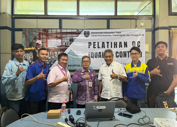 Dinas Perintransnaker Kabupaten Tegal Adakan Pelatihan Quality Control 