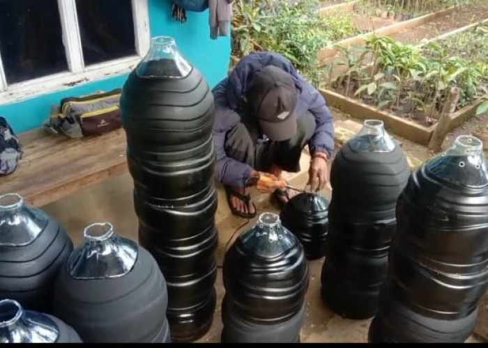 Dharma Wana Pemalang Ubah Limbah Jadi Sarana Penghijauan 