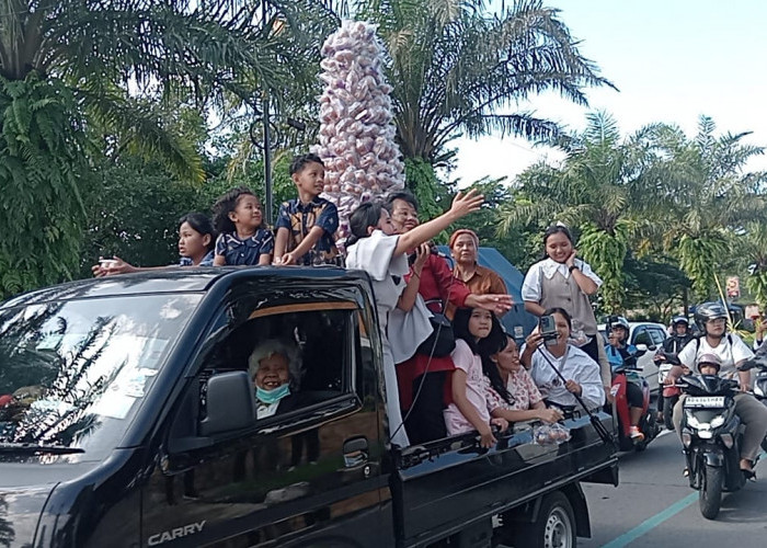 2.026 Telur Paskah Dibagikan Komunitas Jemaat Gereja di Boyolali