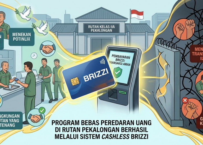 Cerita Revolusi Cashless Rutan Pekalongan, Dari Sidak Kotak Uang hingga Brizzi