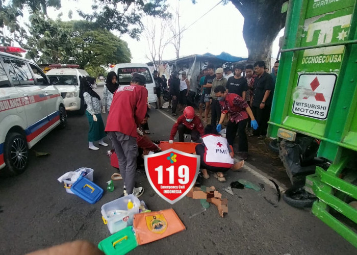 Pelajar Terlibat Lakalantas di Sambungmacan, Satu MD dan Satu Kritis