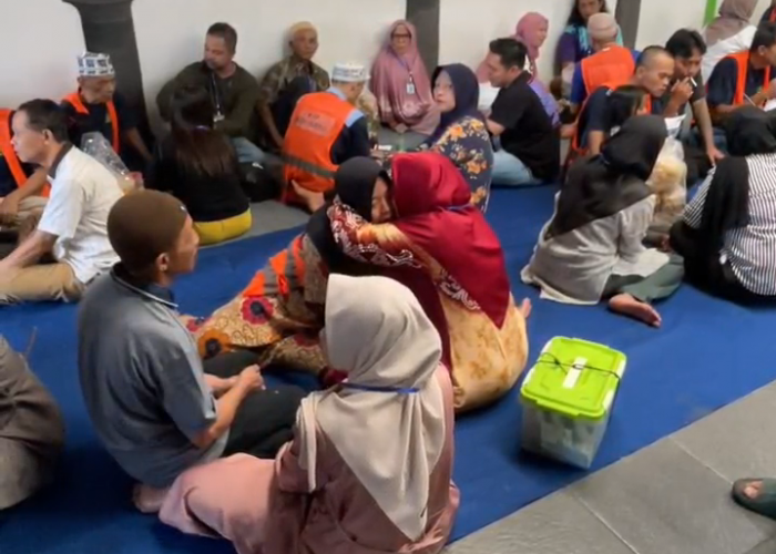 Kunjungan Lebaran di Rutan Salatiga, Kesempatan Napi Bisa Menikmati Masakan Rumah