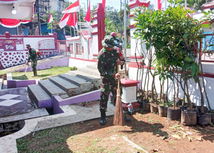 Jelang Penutupan, Satgas TMMD Kodim Pemalang Berbenah