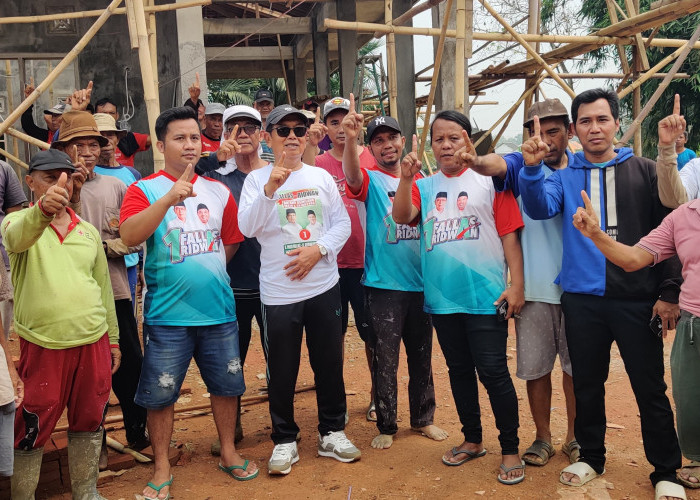 Gowes ke Desa Pesaren, Cabup Batang Fauzi Fallas Serap Aspirasi, Bantu Pembangunan Masjid Serta Bahas Fasilita