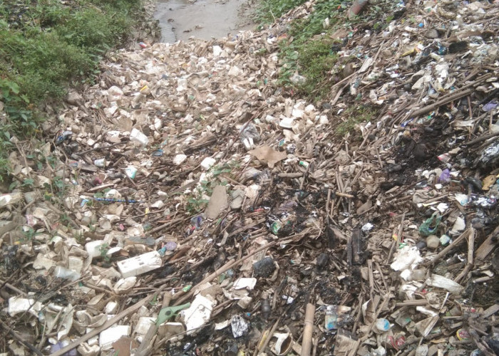 Keluhkan Tumpukan Sampah di Irigasi di Grinting, Begini Respon Pemkab Brebes