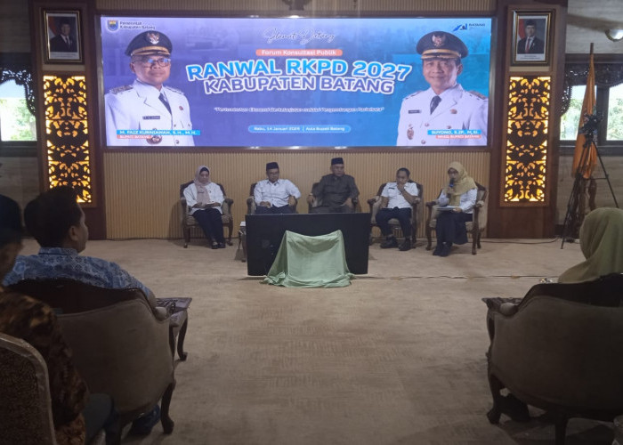 Bupati Batang Sentil OPD Absen Bahas RKPD 2027,  Ancam Tak Kebagian Anggaran