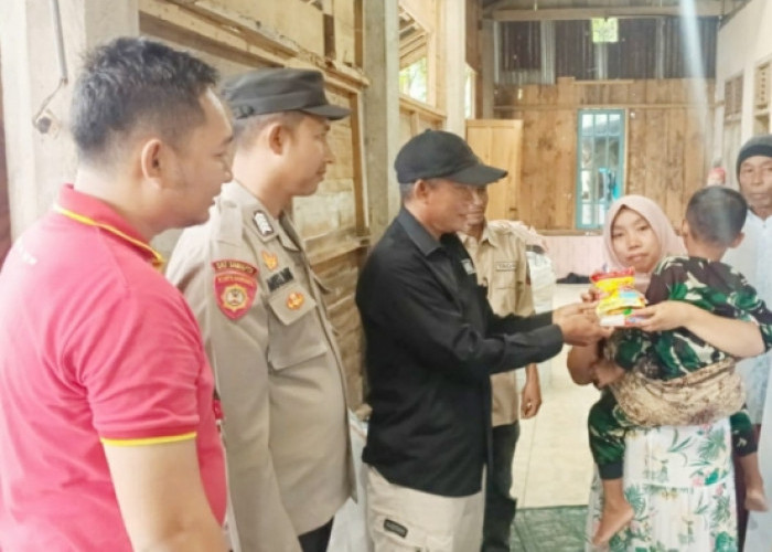 Korban Tanah Longsor di Watukumpul Kabupaten Pemalang Dapat Bantuan 