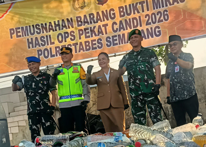 Polrestabes Semarang Ungkap 68 Kasus Narkotika Awal 2026, 84 Tersangka Diamankan